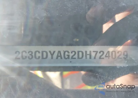 2013 Dodge Challenger Rallye Redline из США, поврежденный, VIN 2C3CDYAG2DH724029